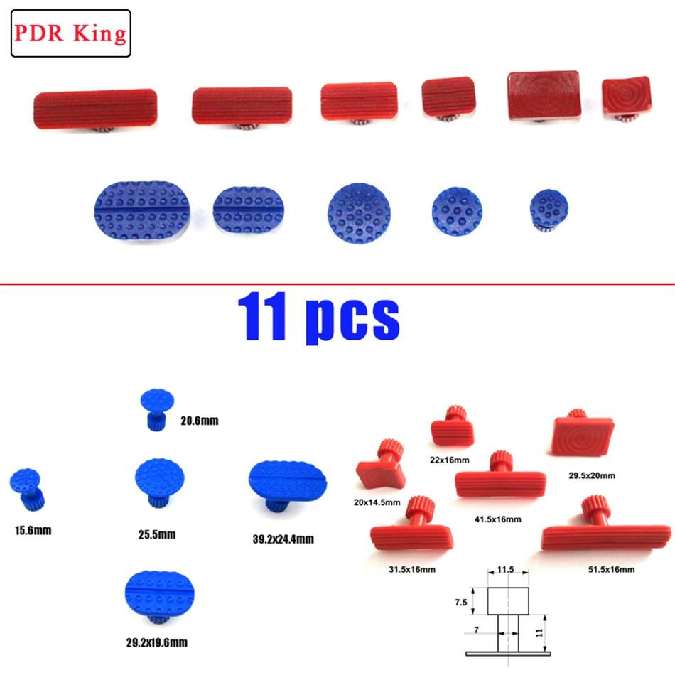 PDR KING клеевые вкладки Съемник вкладки для автомобиля вмятин безболезненный ремонт авто тела удаление вмятин ручной инструмент набор для вмятин Лифтер слайдер молот
