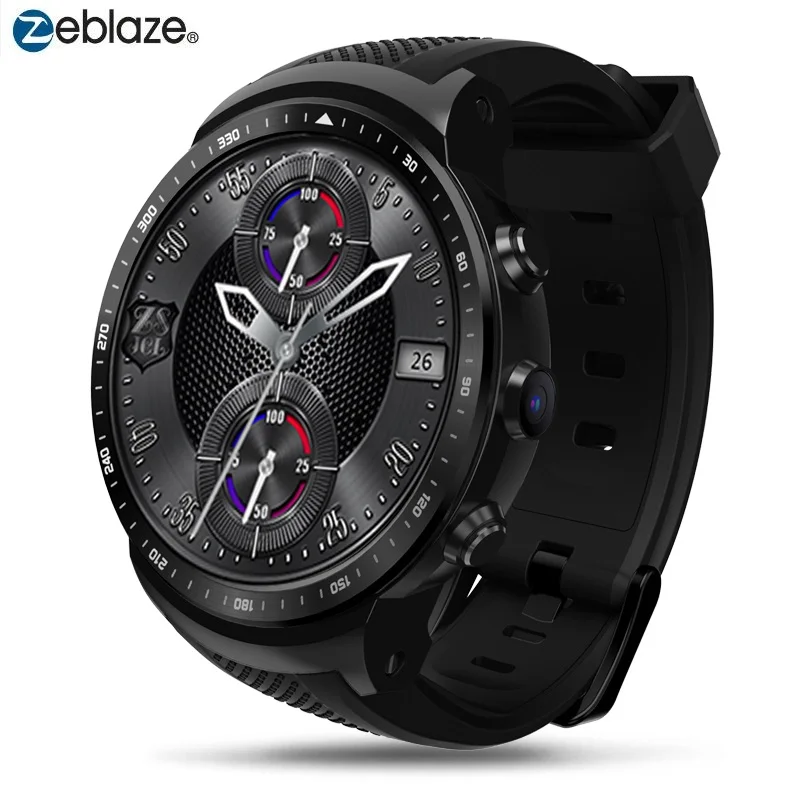 Original Zeblaze Smart Watch THOR PRO 3G Android Smartwatch RAM 1GB+ROM 16GB Android 5.1 GPS WiFi B