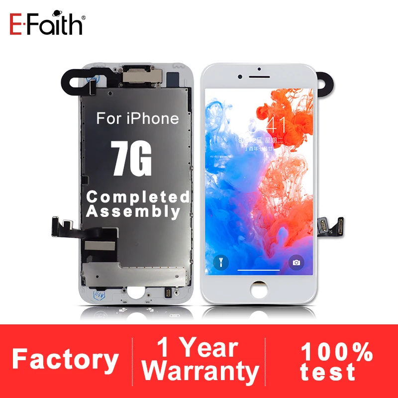 EFAITH дисплей или экран для iPhone 7 7G в комплекте ЖК с фронтальной камерой полный комплект сборе бесплатная