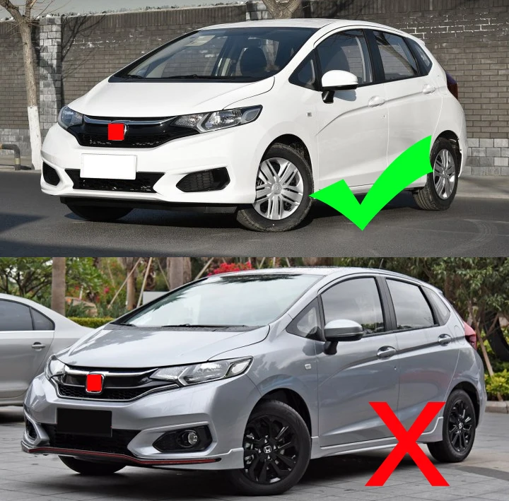 Комплект литых брызговиков для Honda Fit / Jazz 2018 2019 брызговики передние и задние