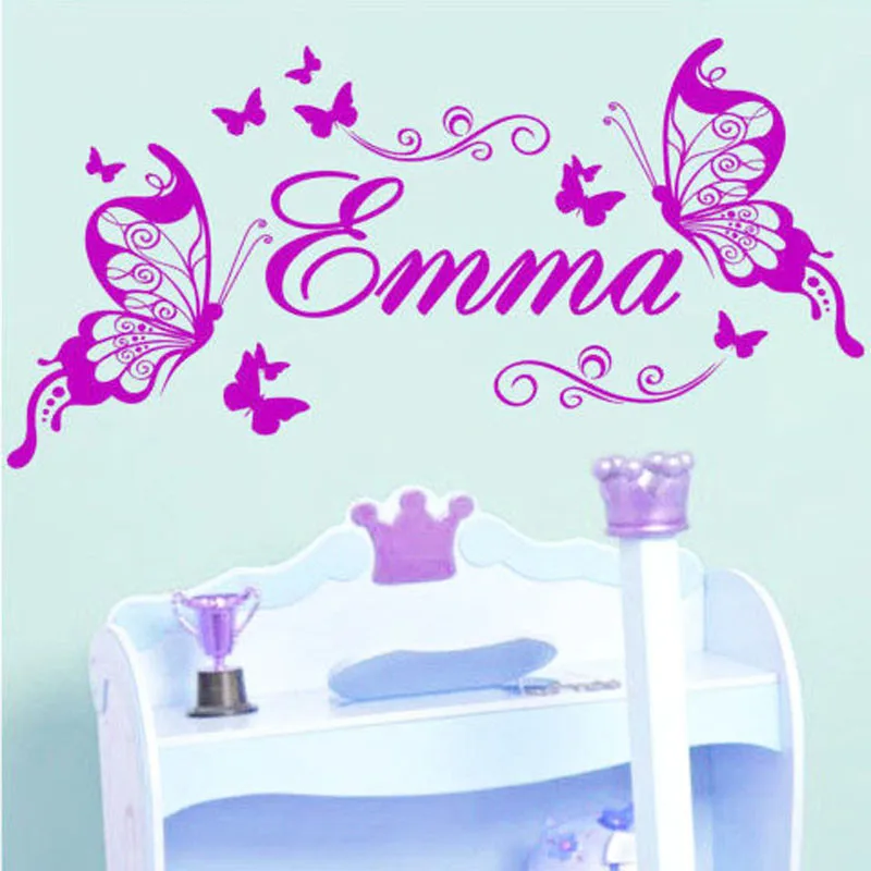 Aliexpress.com : Buy Beautiful New Butterflies Girls Bedroom Wall