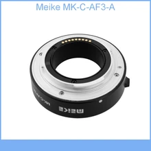 Meike MK-C-AF3-A Metal Auto Focus AF Macro Extension Tube DG Set 10mm 16mm for Canon EOS M M2 Mount Micro DSLR Camera