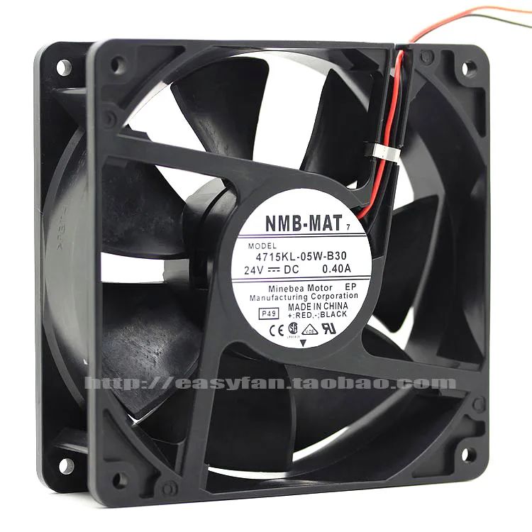 Новый NMB-MAT NMB 7 4715KL-05W-B30 12038 24V 0.4A двойной шарикоподшипник частоты Вентилятор