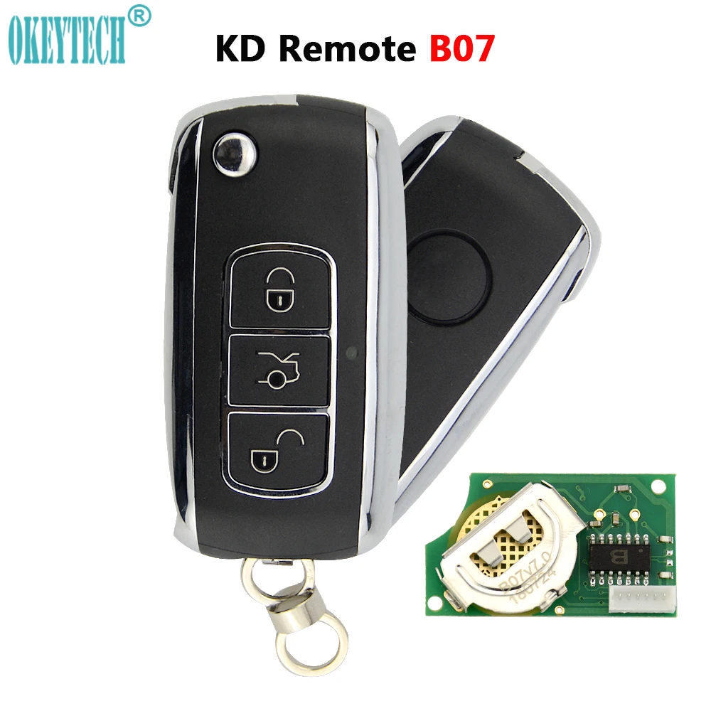

OkeyTech Good Quality KD B07 Key Shell 3 Buttons For KD900/MINI KD/URG200 Key Programmer B Series Remote Control Best Price