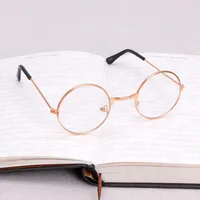 Newborn Baby Photo Shoot Accessories Girl Boy Flat Glasses Photography Props Gentleman Studio Shoot Retro Style Eyewear 3