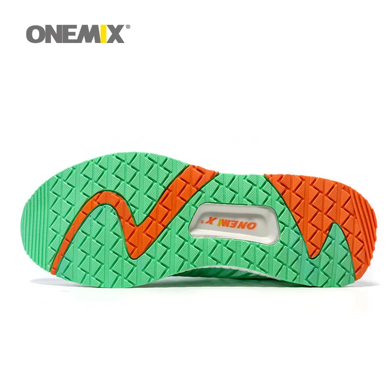 ONEMIX женские кроссовки для Для женщин сетки мягкие кроссовки белый Zapatillas Спорт Бег Прогулочные кроссовки Бесплатная доставка 5,0