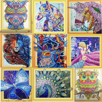 

Special Shaped,Diamond Embroidery,Animal,owl,elk,horse,Rhinestone,5D,DIY Diamond Painting,Cross Stitch,Diamond crafts,home Decor