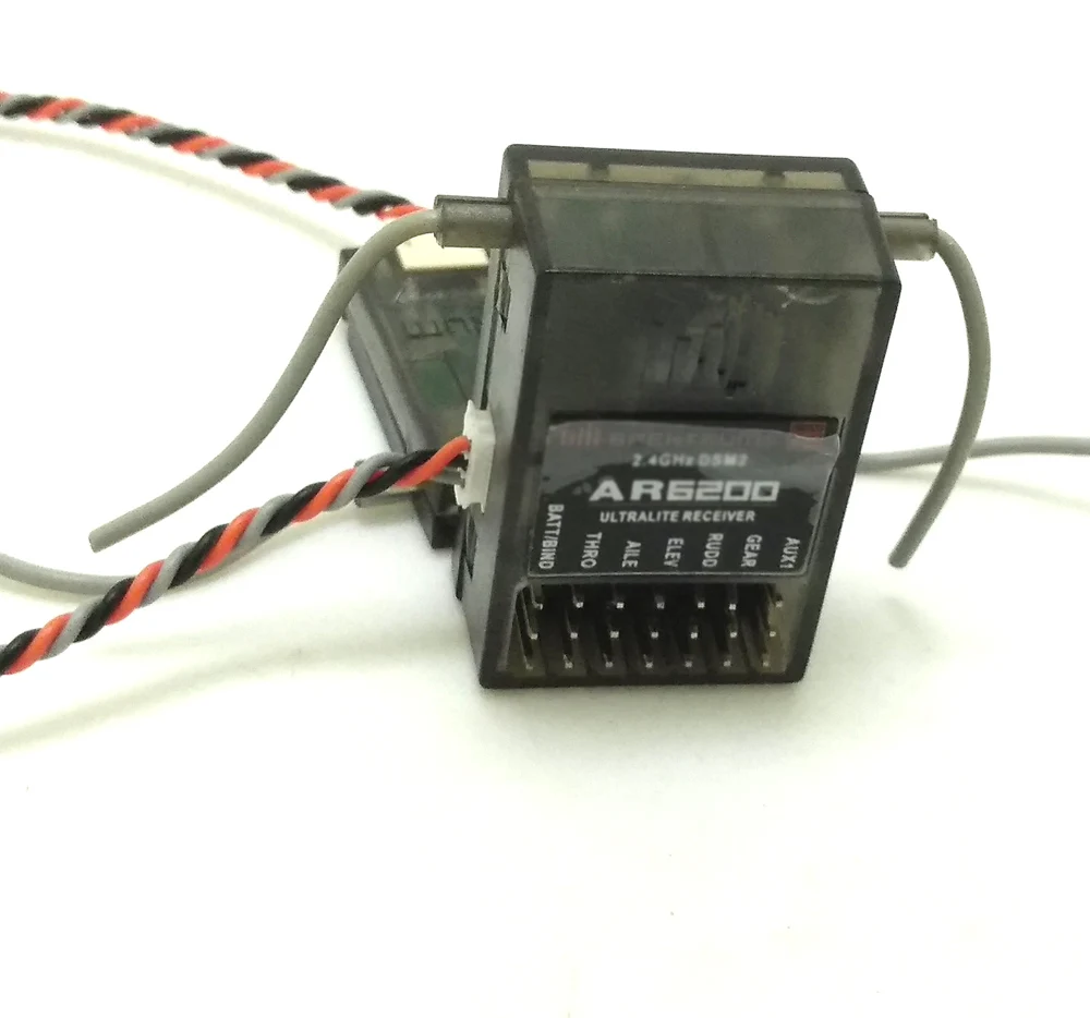 

AR6200 Receiver with satellite 2.4GHz 6-Channel for DSM2 DX6i DX7 Transmitter