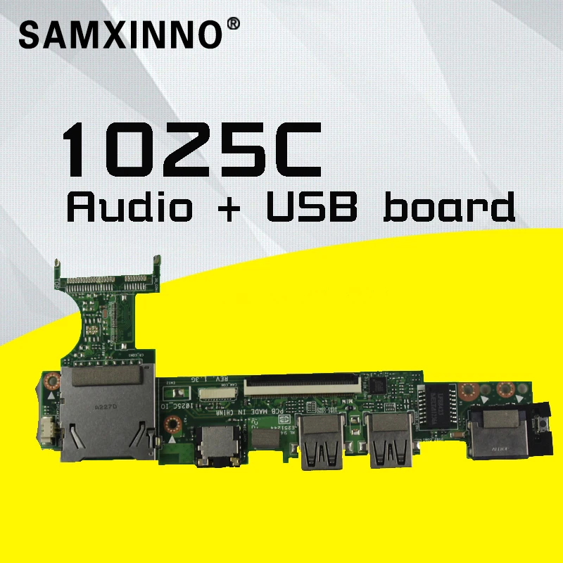 Новый для For Asus EPC1025C ноутбук аудио USB IO Плата интерфейс плата звуковая карта ридер