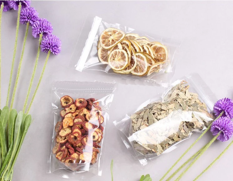 14 * 20 + 4 см встать ziplock мешок пластиковая упаковка сухофрукты цветы сумка