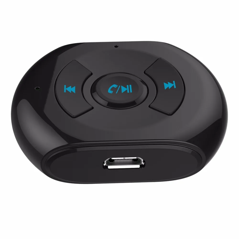 Беспроводной Bluetooth 4,0 A2DP 3,5 мм разъем Bluetooth автомобильный комплект AUX аудио музыкальный приемник адаптер с микрофоном для сотового телефона