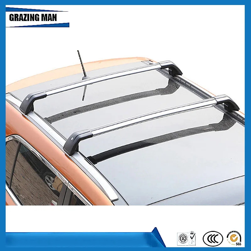 

High quality 2 PCS Aluminium alloy roof rack rail cross bar fit for MACAN Luggage Carrier