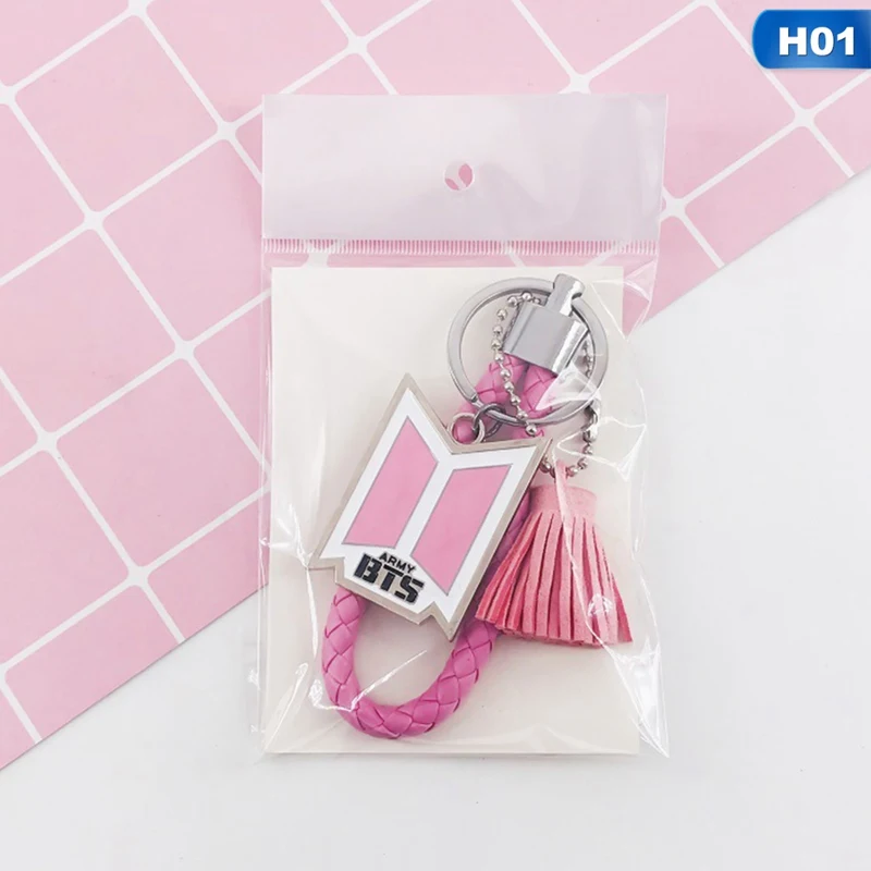 

1Pc KPOP Bangtan boys Cartoon Keychain Key Holder Chain Bag Pendant Accessories Keyring Jewelry