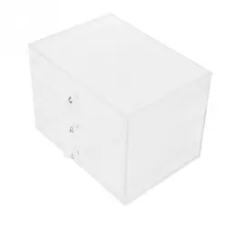 3 вертикальный выдвижной ящик держатель для серег коробка для хранения ювелирных изделий прозрачный дисплей держатель для ювелирных