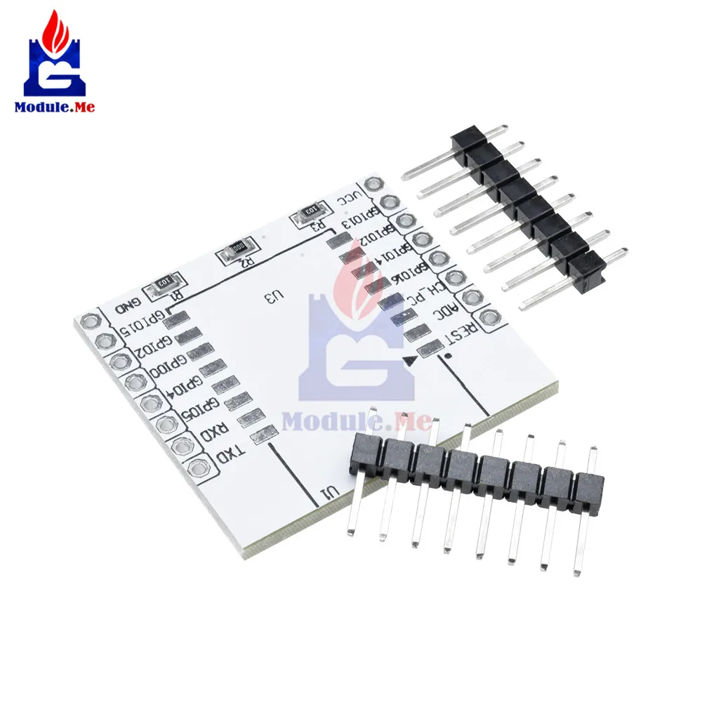 ESP8266 серийный WIFI модуль адаптер пластина для ESP 07 08 12 беспроводной платы|wifi