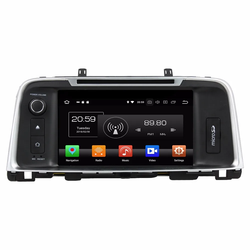 

KLYDE 8" 2 Din 8 Core Android 8.0 Car Multimedia Player For KIA K5 OPTIMA 2015 Car DVD Player 32GB 1024*600 Car Stereo