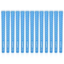 New 13PCS/Set Champkey X-Grip Light Blue Rubber Golf Grips Standard and Midsize- Super Stability Golf Club Grips Free Shipping