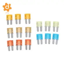 15 pièces Micro Mini petit 2 lame fusible 5A 7.5A 10A 15A 20A Micro 2 ATR fusible pour Auto voiture camion moto SUV RV remorque bateau