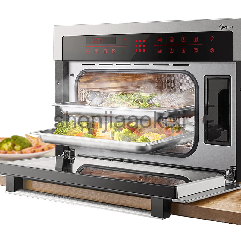 Electric steamer smart Pizza Oven Cake roasted chicken Cooker Commercial use Kitchen Baking Machine Household embedded oven 1pc Electric steamer smart Pizza Oven Cake roasted chicken Cooker Commercial use Kitchen Baking Machine Household embedded oven 1pc