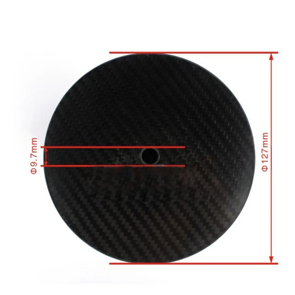 5 inch Unslotted Carbon Fiber Spinner--2