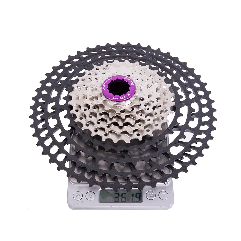 

10 Speed 11-50T SLR2 MTB UltraLight Cassette 10s 50T Freewheel CNC 454% Ratio Mountain Bike Bicycle Parts for m6000