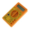 Mini Digital Multimeter voltmeter Voltage Ampere Ohm Tester  DCAC Ammeter  Power Meter Test With Lead Probe Buzzer DT830D Meter ► Photo 3/6