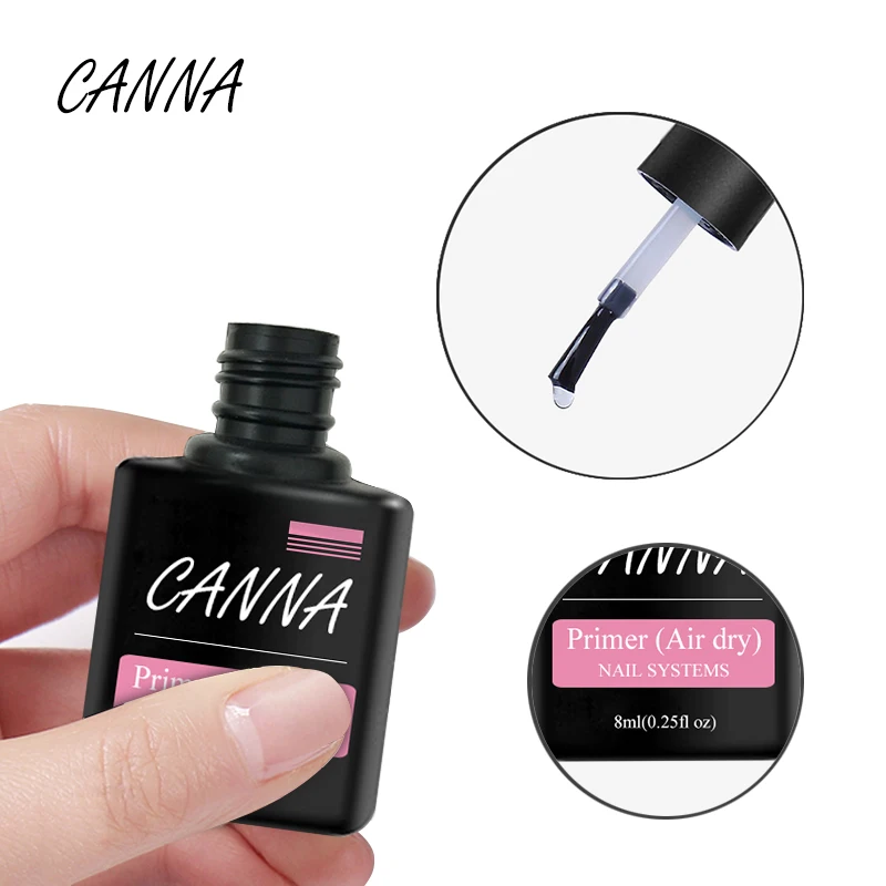 Canna nail art Грунтовка для ногтей продукт грунтовка для ногтей акриловая безкислотная грунтовка без кислотного сухого воздуха Гель-лак - Цвет: primer