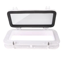 16x8 дюймов Прямоугольник открытие порт свет порт отверстие окно порт отверстие-AM Замена Комплект для лодки морской яхты