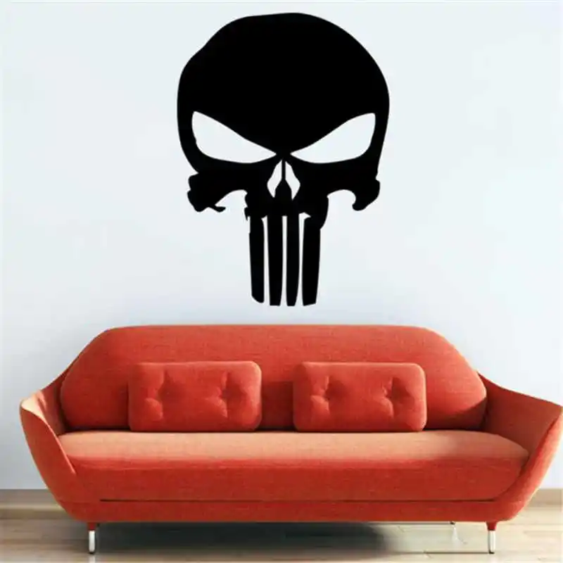 

Halloween Skeleton pattern Wall Stickers Art Removable Background Decorated Home Vinyl Window Wall Stickers Decal Decor Safe for