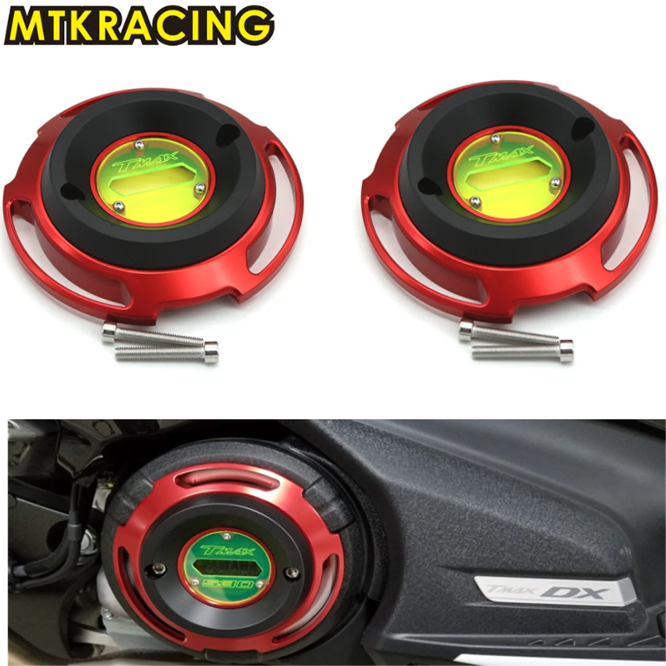 

TMAX 530 Motorcycle Accessories For Yamaha TMAX530 SX DX 2017 2018 Engine Decoration Cover T MAX 530 New Arrival Easy to Install