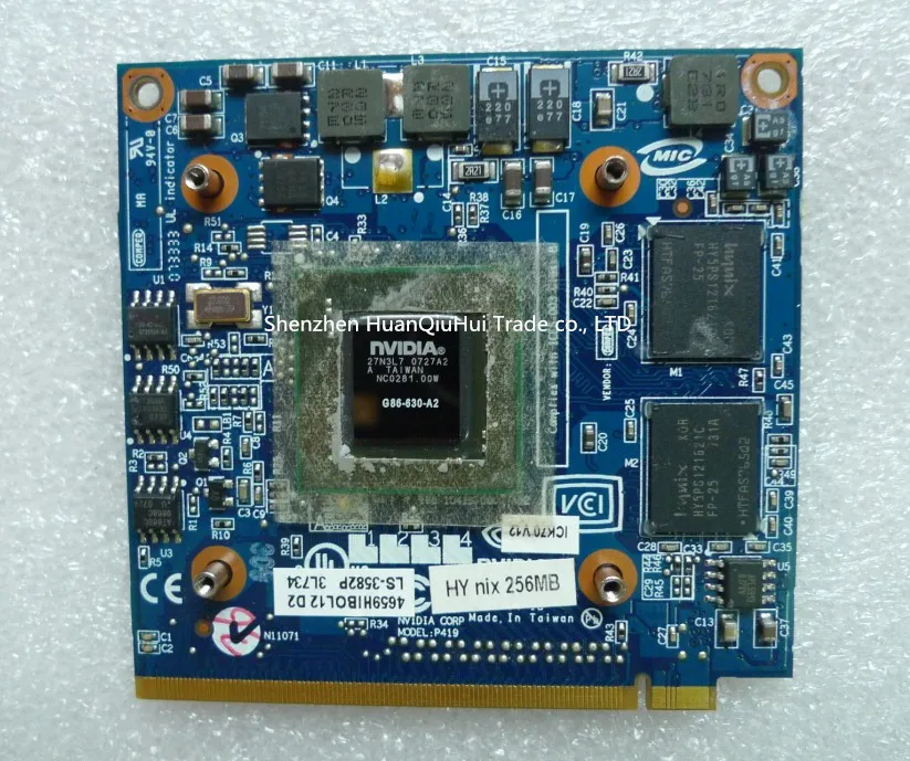  for Acer Aspire 7520G 7520 7720 7720G Laptop nVidia GeForce 8400 8400M GS MXM II DDR2 256MB VGA Graphics Video Card Drive Cases 