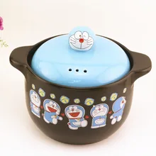 Машина кошка керамическая кастрюля мультфильм суп горшок hello kitty милый кастрюля здоровье кастрюля подарок c