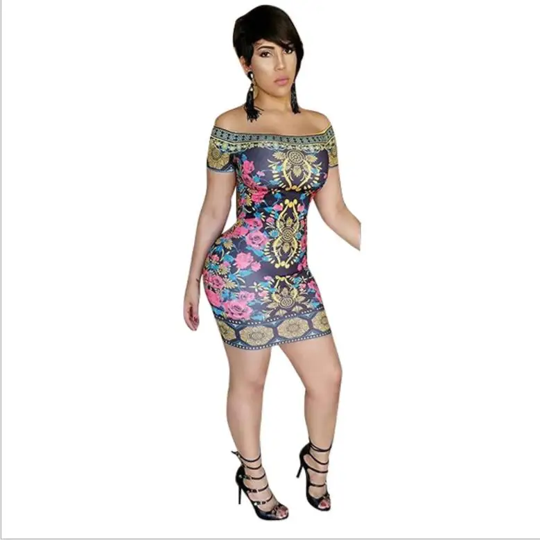 2019 африканская женская одежда Dashiki модное платье Succunct Африканский