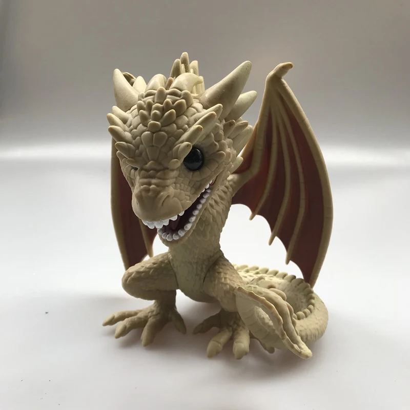 Funko pop Secondhand 6 ''Игра престолов-Viserion, Rhaegal, Dragon Виниловая фигурка Коллекционная модель свободная игрушка