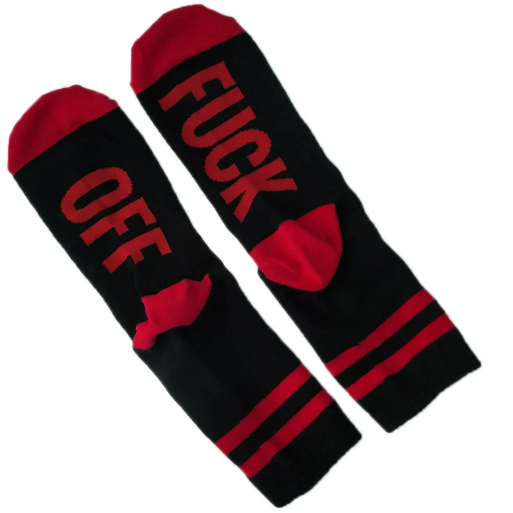 Новейшие длинные носки Hewolf для женщин, фитнес, спортивные, спортивные, домашние, женские хлопковые, английские алфавиты, красочные, милые носки
