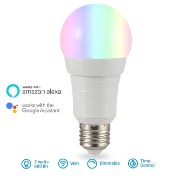 

E27/B22/E14 11W WiFi Smart LED Light Bulb 16 Million Colours for Google Home Amazon Alexa MAL999