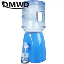 DMWD мини диспенсер для водяного насоса настольные фонтаны галлон переключатель питьевой бутылки база Ведро Держатель Ручной пресс кран для бочонка кран