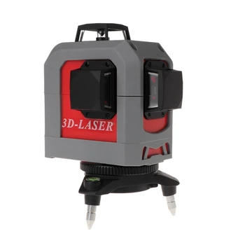 

3D Laser Level 360 Degree 12 Line Self-Leveling Tool 65ft 20m for Construction