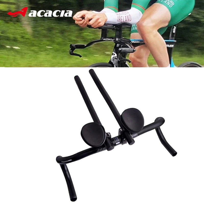 

TT Bicycle Handlebar Aero Bars Triathlon Time Trial Bike Rest Handlebar For Road MTB Bike Separated Pipe Rest End