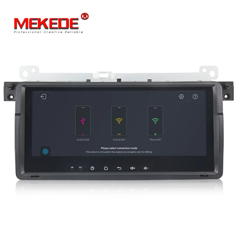 Flash Deal 4G LTE 8.8 inch 1280*480 Android 7.1 2+16G Car Radio for BMW E46 M3 318i 320i 325i 1998-2006 dvd gps multimedia Stereo player 2