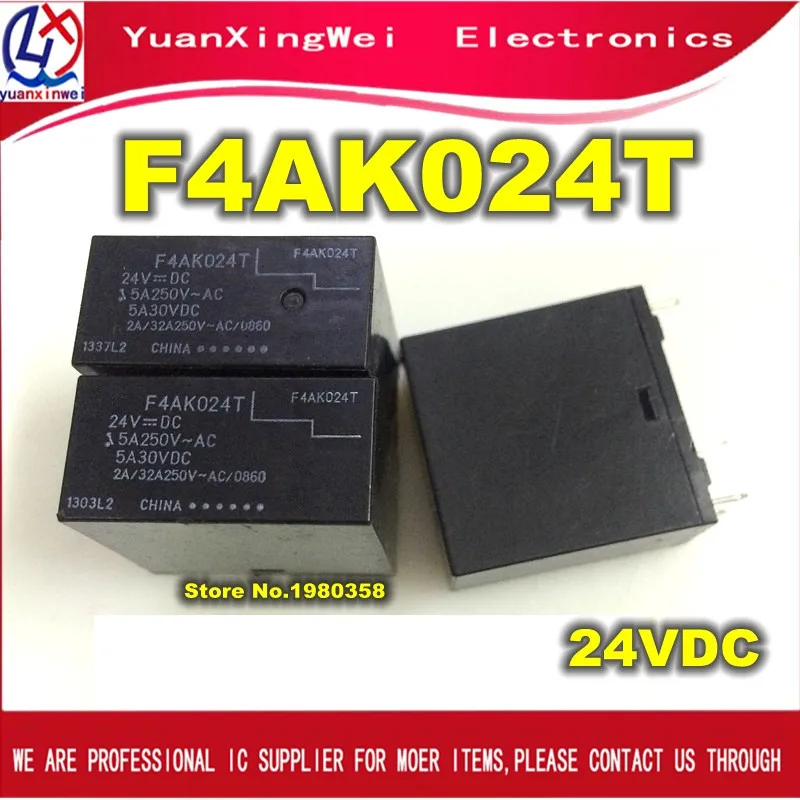 Free Shipping! 5PCS/LOT FTR F4AK024T 24VDC F.T F4AK024T 24VDC F4AK024T ...