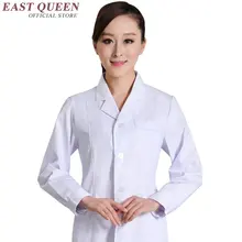 Лабораторный халат белый медицинский одежда unifroms больничный халат доктор медсестра клинических форма стоматолог Одежда Женщины Мужчины лабораторный халат KK1940