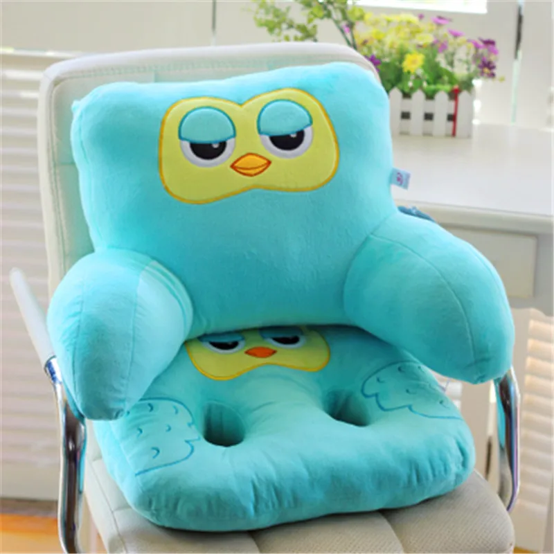 2Pcs Set Fashion font b Cute b font Cartoon Animal font b Pillow b font Waist