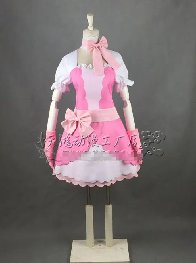 

Can be tailored Anime Axis Powers cosplay Japanese female cos Halloween party pink sweet Lolita palace princess dress costumes