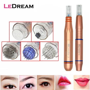 

10PCS 9mm Screw Port Disposable Sterile 9 12 36 Pin 3D Micro Nano Round Needles Cartridges For Charmant MCHARM 3 4 Artmex Pen