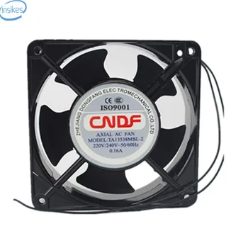 

TA13538MSL-2 Axial Cooling Fan AC 220V 0.16A 13538 13CM 135*135*38mm 2 Wires 50/60HZ