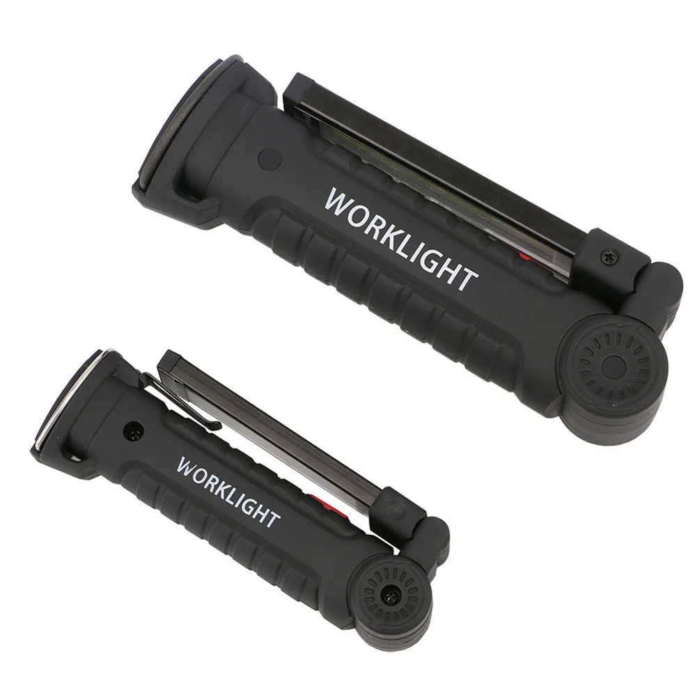 Led Work Light Rechargeable COB Inspection Lamp Portable Flashlight Torch with