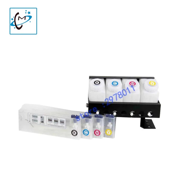 

Hot sale !!! Outdoor large format printer bulk ink tank system solvent 4 color Continuous Ink Supply System