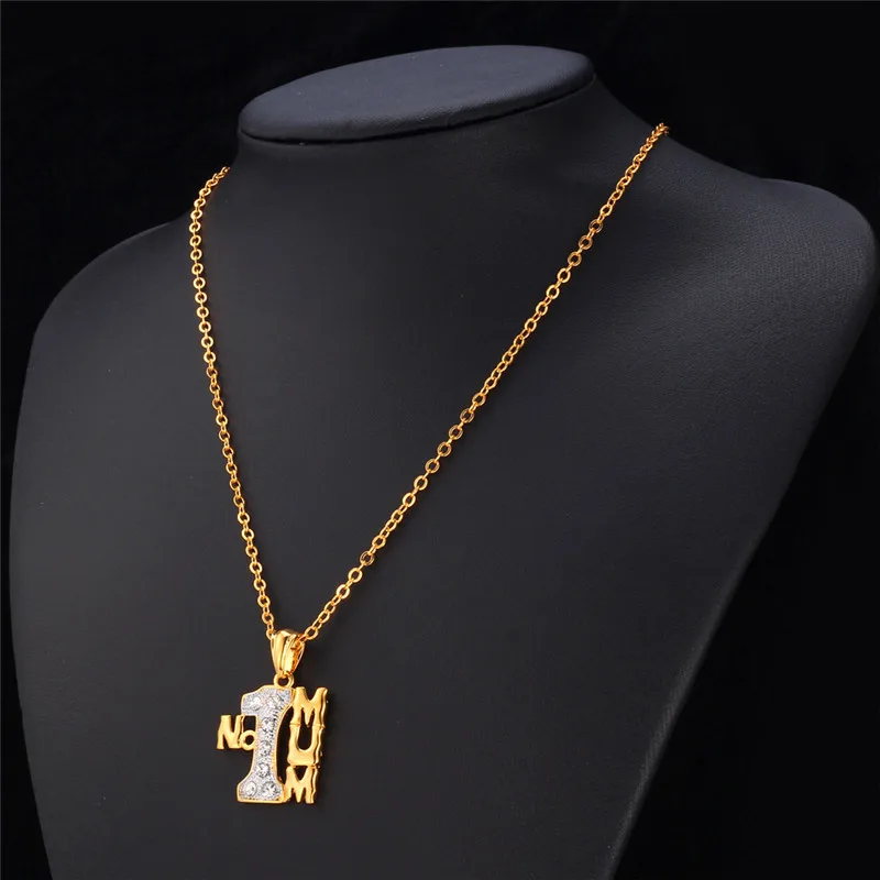 no 1 mum necklace