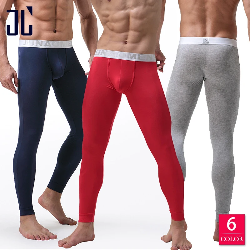 Thermal Underwear Bottoms Men Long Soft Sleep Modal Underwear Men M 3XL